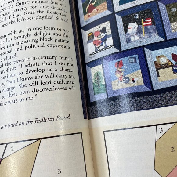 Quilters Newsletter Magazine April 2000 No. 321 Edition Patterns Tip Articles - Picture 7 of 11